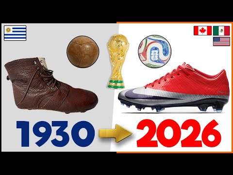 Evolution of World Cup 🏆⚽ Football Boots History