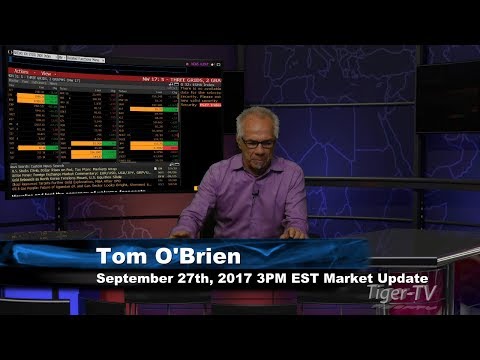 September 27th 3PM EST Market Update with Tom O'Brien on TFNN