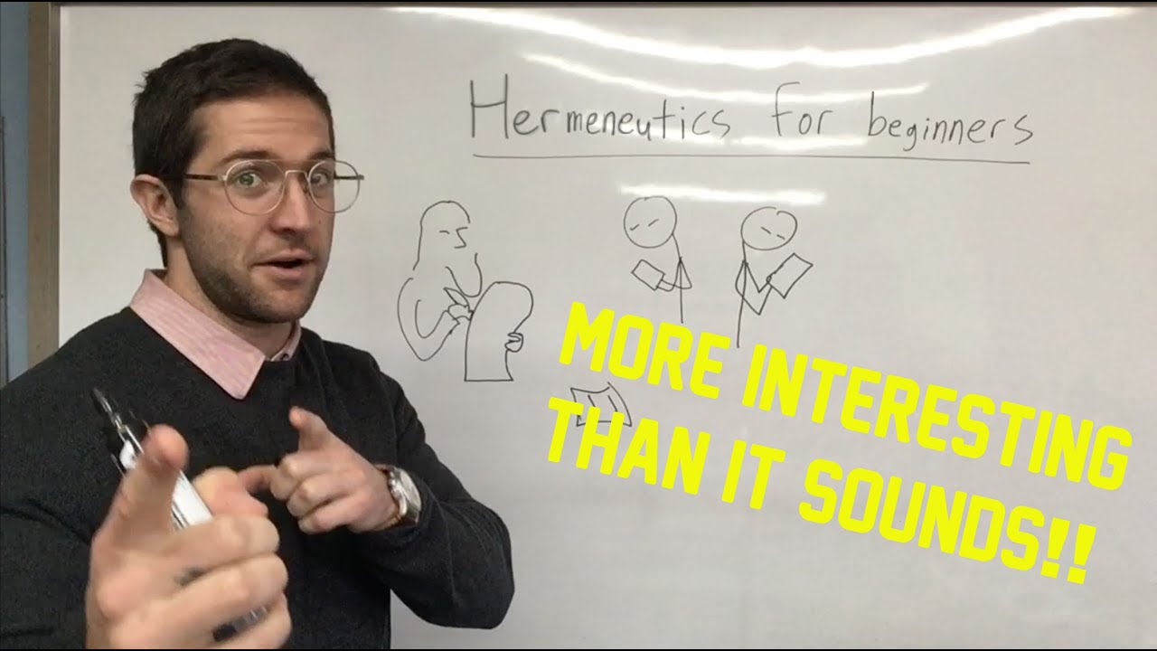 Intro to Hermeneutics in under 5 minutes!