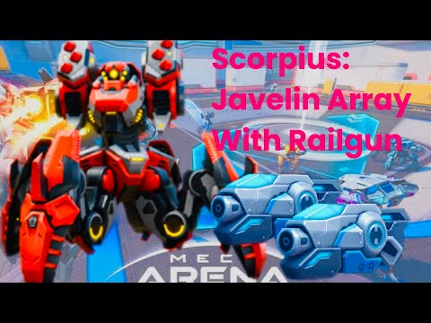 Scorpius - Best Ability? With Railgun 16 In Mech Arena : BananaPancakeGaming 