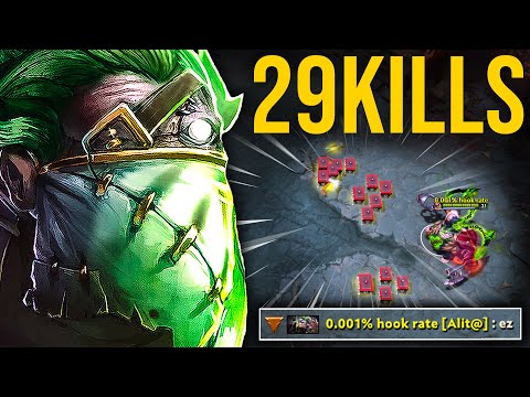 OMG 29KILLS IN 26MIN — CARRY PUDGE EASILY MADE THEIR CORES THROW ITEMS | Pudge Official