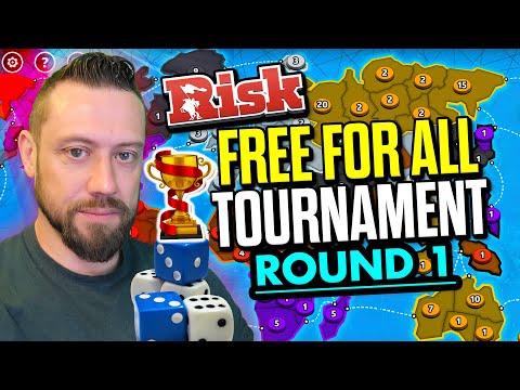 Round 1 of the Risk Discord Tournament - FFA S2-2022