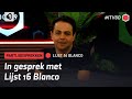 Ahmed Yilmaz (Lijst 16 Blanco) | Partijgesprekken gemeenteraadsverkiezingen 2022