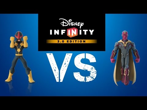 Disney Infinity 3.0 Battles PvP ep.13 Nova vs Vision.