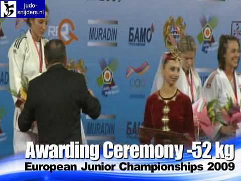 Judo 2009 Yerevan: awarding [-52kg].