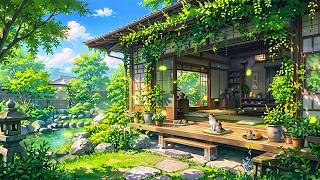 Japanese Lofi 🌿 Cozy Garden Vibes | Relaxing Chill Beats for Study, Focus & Sleep