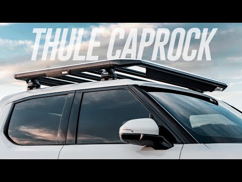THULE Caprock for Rivian | Assembly, Install and Efficiency Test