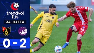 İstanbulspor (0-2) Ankara Keçiörengücü- Highlights/Özet | Trendyol 1. 