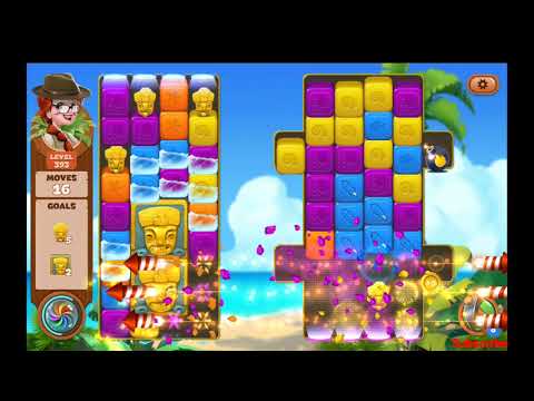 Lost Island Blast Adventure Level 393 NO BOOSTERS - A S GAMING