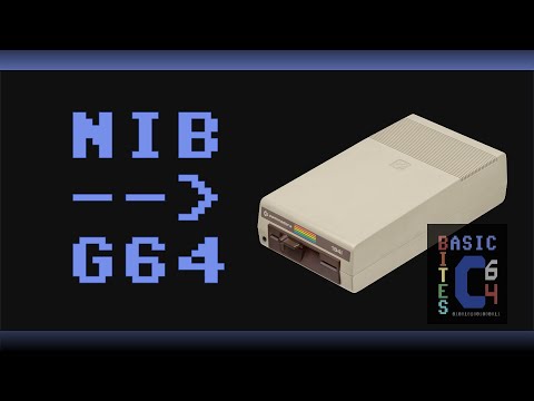 How to use NIB Disk Image Files | Commodore 64