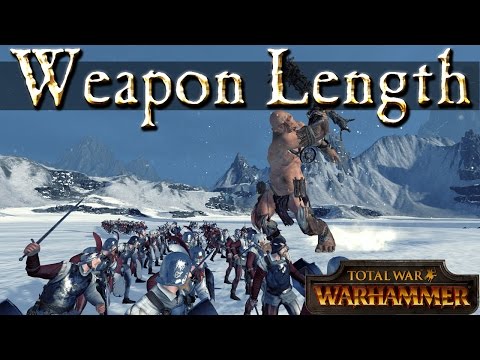Size Matters -  Weapon Length - Total War Warhammer Mechanics