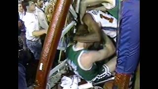 Dennis Rodman Brawls with Brad Lohaus at the Silverdome