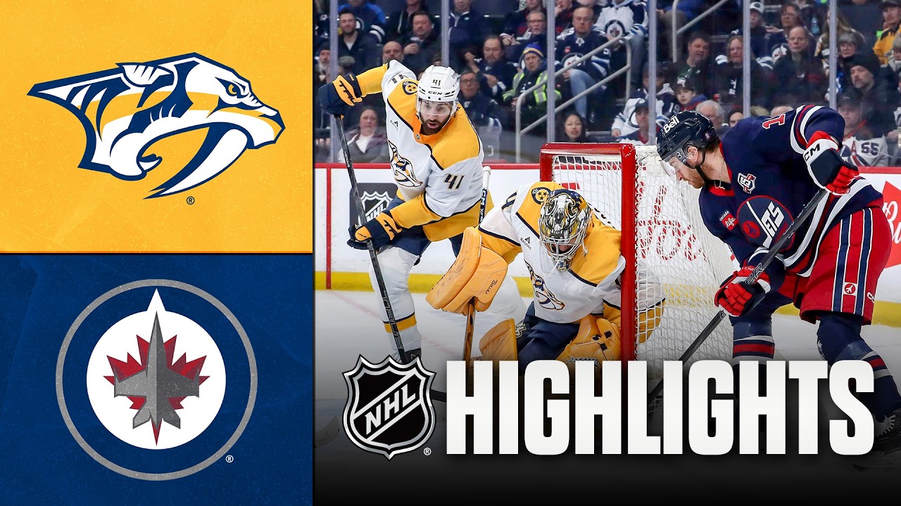 Predators vs. Jets | NHL Highlights | March 17, 2026