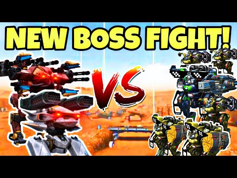 🔥 2vs6 AO JUN & ARES VS COSSACK ARMY BOSS FIGHT SKIRMISH CONCEPT || WAR ROBOTS || NEW ||