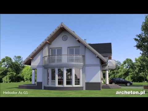 Projekt domu Heliodor As G1 - archeton.pl
