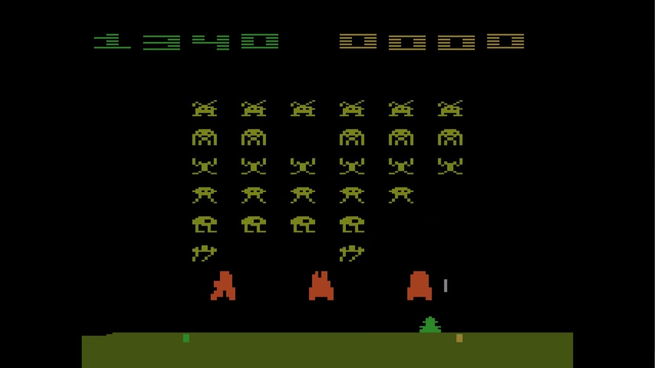Space Invaders Longplay (Atari 2600 Version)