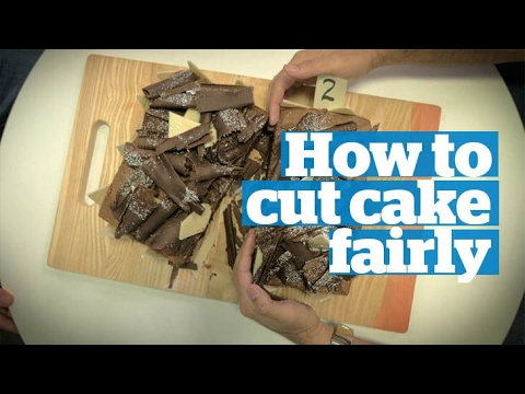 How to cut cake fairly