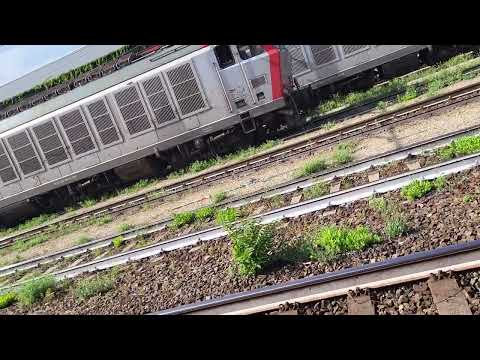 E652 134 in spinta a un treno merci per il trasporto dei coils