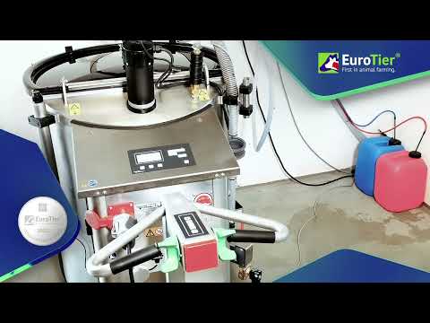 EuroTier Innovation Award 2022 - Silbermedaille - Clean & Fill Station, Förster Technik GmbH