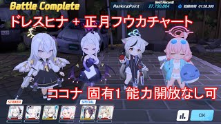 【ブルアカ】大決戦 ヒエロニムス 市街地 軽装備 Insane 1凸 27,700,864 ドレスヒナ編成 固有1ココナ 能力開放なし可【字幕】