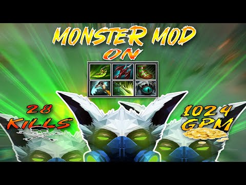 The most skilled meepo spammer with the perfect build in patch 7.34d