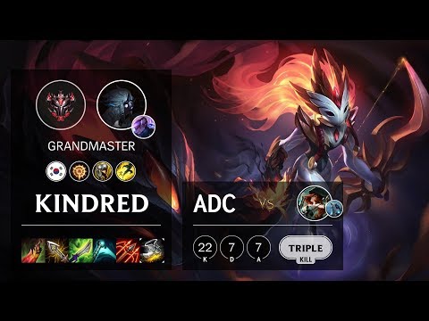 Kindred ADC vs Miss Fortune - KR Grandmaster Patch 10.6