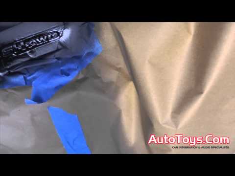 Acura TL Emblem Plasti Dip in Black from Chrome