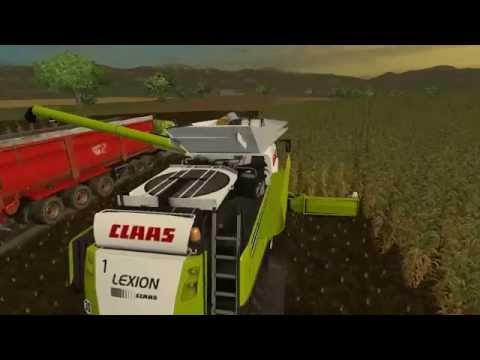 Farming Simulator 15 S8E14 Multiplayer - Kukurydza Na Ziarno | 5 X Class Lexion 770TT