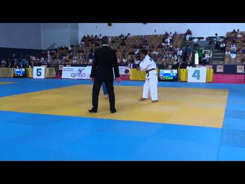 ECC Berlin 2014 50kg Pinheiro (BRA) vs Loziak (POL)
