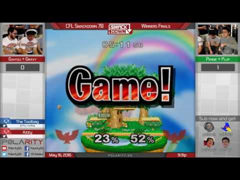 CFLS 78 - Gravy + Gahtzu (Red) vs Plup + Pengie (Green) - Winners Finals