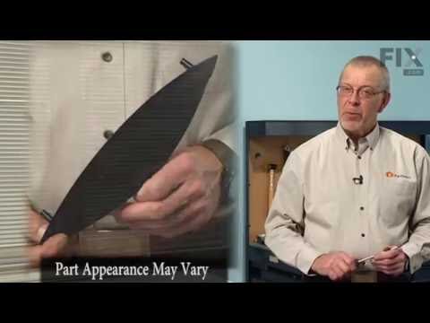 Frigidaire Washer Repair – How to replace the Door Handle