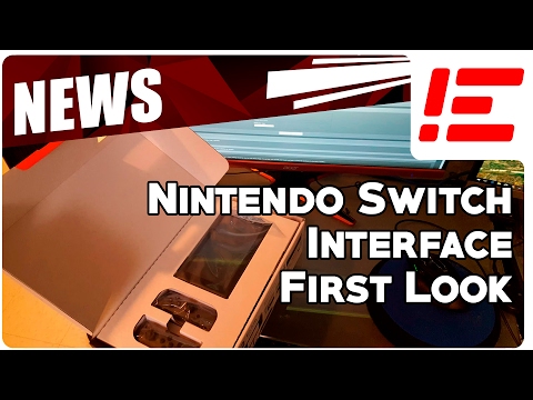 Nintendo Switch Interface - First Look