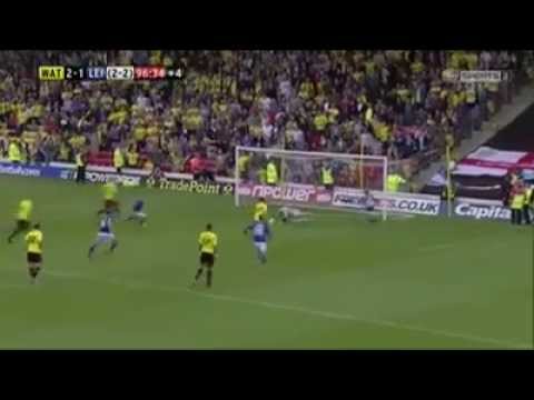 Watford vs Leicester 2013 - With Commentator