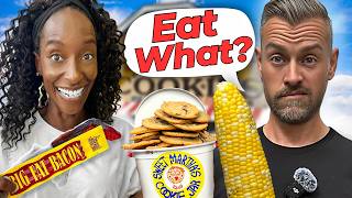 We ASK STRANGERS what to EAT at Americas BIGGEST State FAIR