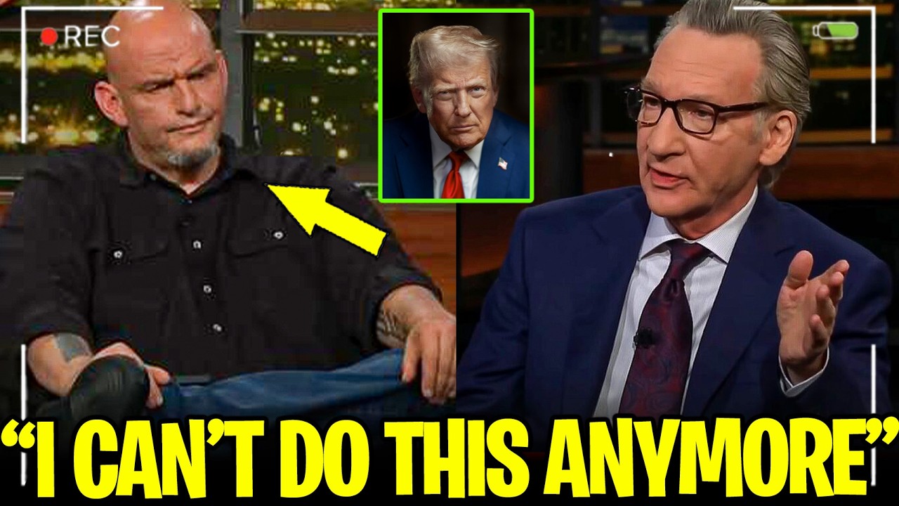 Crowd Roars as John Fetterman Puts Bill Maher  In His Place With Truth Bombs!