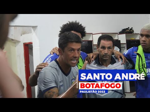 BASTIDORES de SANTO ANDRÉ 0 x 0 Botafogo-SP - Paulistão 2022