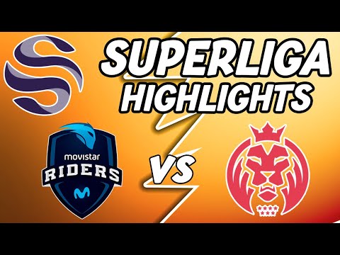Movistar Riders vs Mad Lions Madrid highlights - LEAGUE OF LEGENDS - SUPERLIGA - JORNADA 4