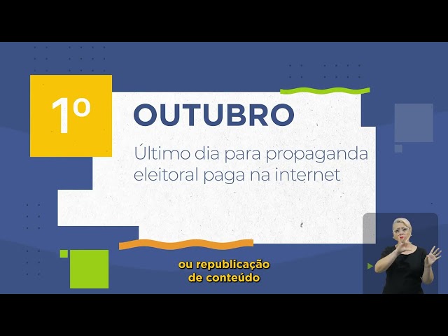 Calendário Eleitoral - 1 de outubro