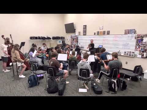 CFHS Orchestra Bitter Sweet Symphony Practice Video