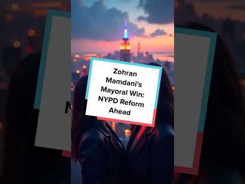 Zohran Mamdani’s Mayoral Win: NYPD Reform Ahead #viralshorts