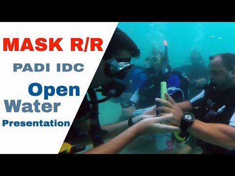 Mask Removal and Replacement - PADI IDC Open Water Presentation