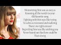 Taylor Swift - RED | Lyrics Songs