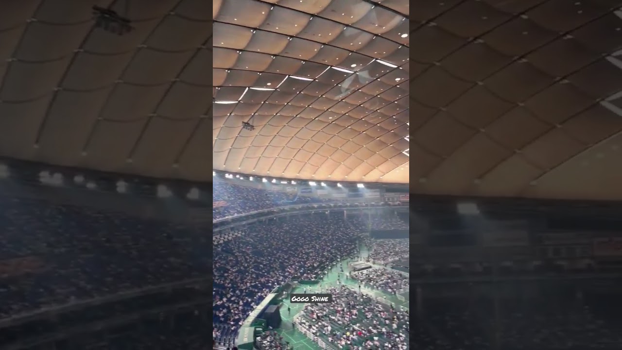 Tokyo dome is freaking huge🔥with 55K seating capacity #Japan#SVT_JP_FM_LOVE #carat