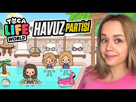AÇIK YÜZME HAVUZU PAKETİNİ ALDIK !? | Toca Life World @GamzeKarta