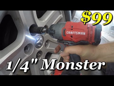 Craftsman Impact/Drill V20 Combo Tool Review - Great Torque