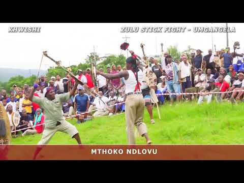 Zulu Stick Fight Game - KHWISHI NGEMA