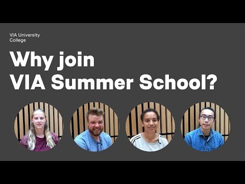 Why join VIA Summer School? Video