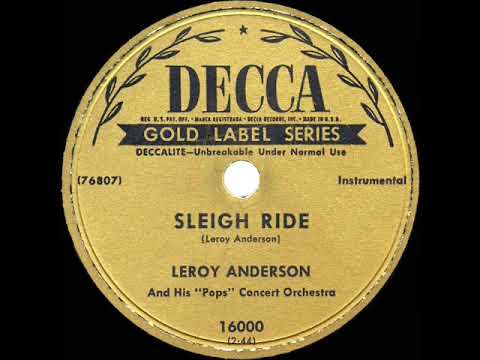 1950 version: Leroy Anderson - Sleigh Ride