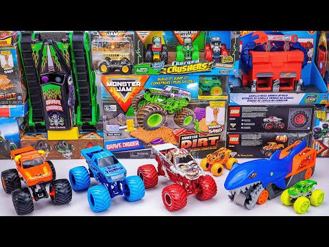 Monster Jam Unboxing Review | Monster Jam Mini Freestyle Flip Arena Playset