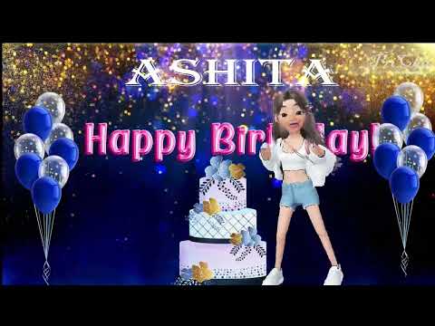 Birthday Song Ashita | Ashita Birthday Song |  Happy birthday  Ashita   @birthdaysongwithnames